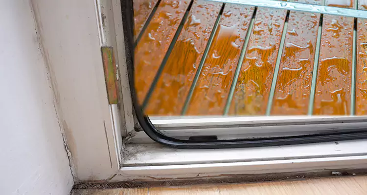 Water Leaking Wooden Patio Doors Repair in West Melbourne, FL
