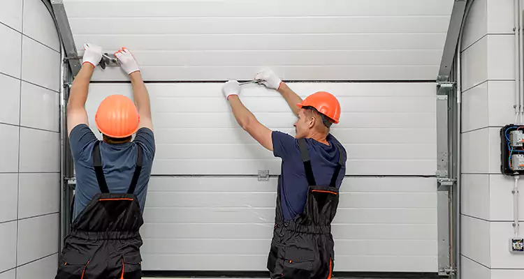 Garage Door Bottom Panel Repair in West Melbourne, FL