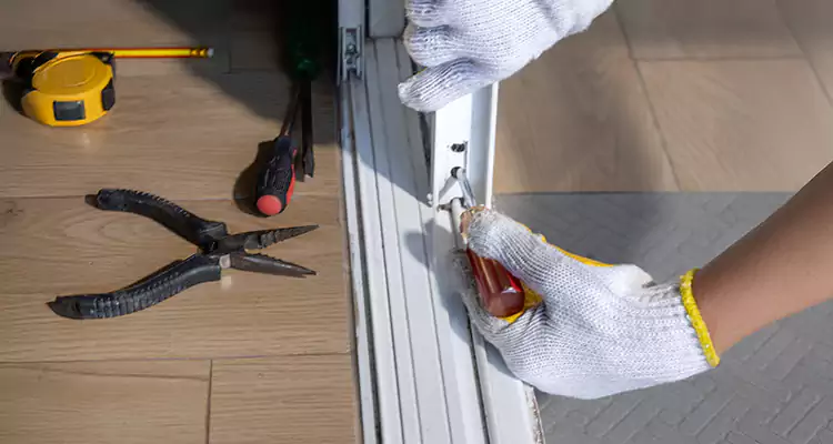 Closet Sliding Door Track Repair in West Melbourne, FL